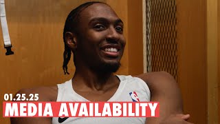 Philadelphia 76ers Postgame Media Availability | Tyrese Maxey | 01.25.25