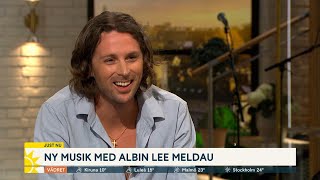 Albumaktuella Albin Lee Meldau: ”Det kanske var lite väl ärligt och naket” - Nyhetsmorgon (TV4)