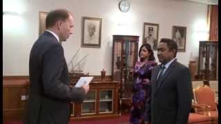 New Polish Ambassador to the Maldives presents his credentials to the President