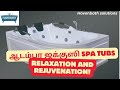 ஆடம்பர ஜக்குஸி Spa Tubs For Relaxation And Rejuvenation haven bath solutions