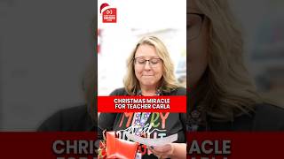 Teacher gets a big #surprise from #SecretSanta during the middle of class #EastIdahonews #Christmas