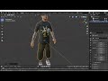 GTA SA: Editing Animation(.ifp) Using Blender