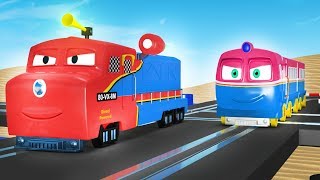 Toy Trains - Thomas and friends - Trains for kids - Train - Choo Choo train - kids videos for kids