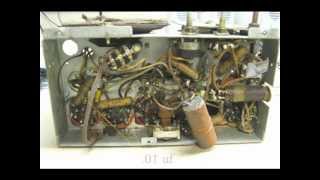 Philco tube radio model 38-15 repair Part 3 of 4