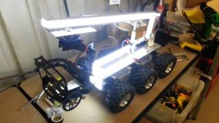 Dagu Wild Thumper 6WD with custom boom, led