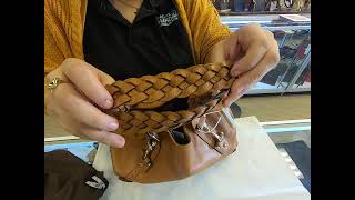 GUCCI PELHAM BROWN LEATHER HOBO BAG-REVIEW |PRE-OWNED