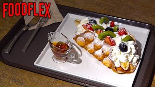 생크림 과일 에그 와플 | 광장시장 | Fruit egg waffle | Gwangjang Market | Seoul | Korean Street Food ​