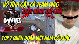 [Free Fire] KHÁNH ĐOÀN Vô Tình Gặp 3 Bạn WAG Trên Kênh Thế Giới Top 1 Liên Tục Quá Kinh Khủng!!!