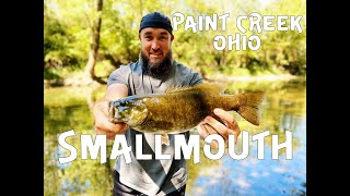 Fishing for smallmouth  - Paint Creek, Ohio