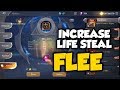 Increasing Flee and LifeSteal - MU Origin 2