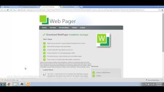 LabVIEW WebPager - Tutorial 1: Registration and Installation