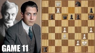 I do Not Consider it Good || Capablanca VS Lasker || WCC Game 11 (1921)