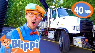 Blippi Explores a Vaccum Truck | Blippi Full Episodes | Educational Videos for Kids | Blippi Toys