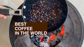 Roasting Ethiopia Coffee / Buna Addis Ababa