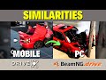 OMG!!!🤯😱5 CRAZY SIMILARITIES BEAMNG DRIVE & DRIVE X👌