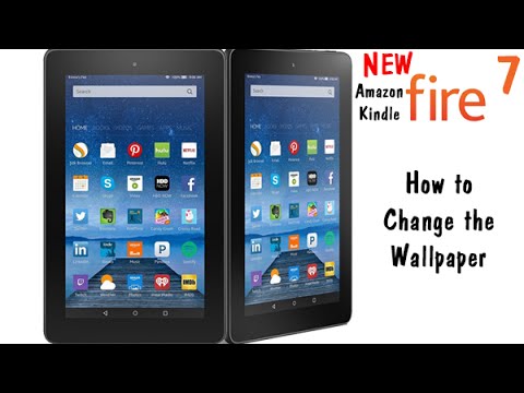 Fire 7 - How to Change the Wallpaper | H2TechVideos Fire 7 - How to Change the Wallpaper | H2TechVideos