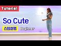 [설명영상] So Cute Linedance/ Tutorial/ 설명영상