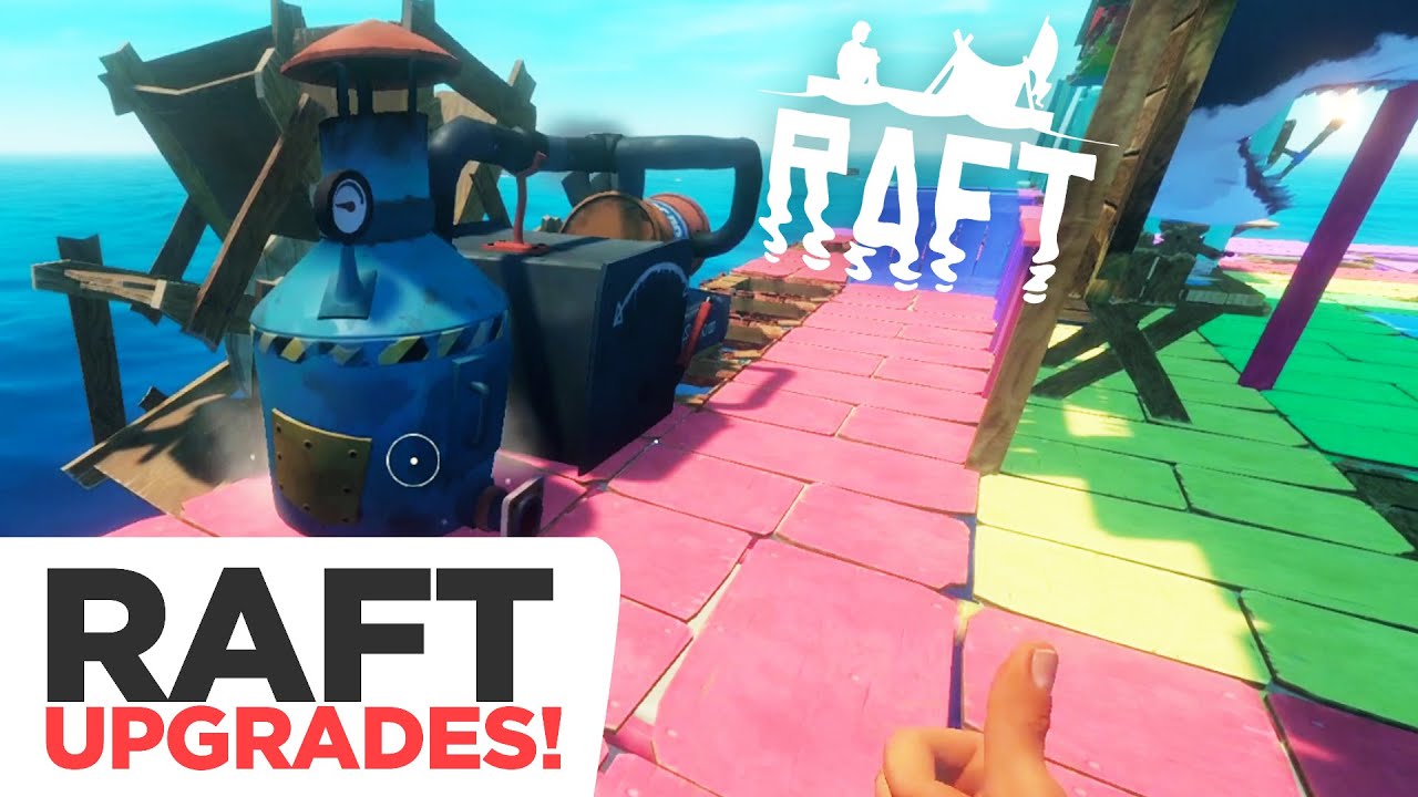 This Has To Be The Best Upgrade To A Raft Raft Survival Multiplayer