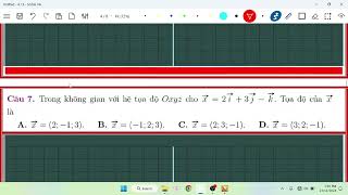 Lớp 12-Hệ tọa độ không gian (1)