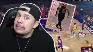 PINK DIAMOND LEBRON JAMES HAS 99 EVERYTHING! WITH MAGIC DUO! TRASH TALKING RAGE QUITTER!
