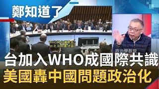 國際紛力挺台灣WHO還在舔共! 中國闖禍成\