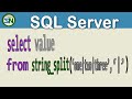 Unlock the Power of SQL Server, String_Split Function: Easy Tutorial with Practical Examples