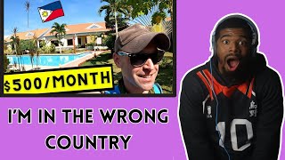 AMERICAN REACTS TO What $500 a Month in Philippines Gets You | HOUSE HUNT