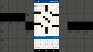 Solving the Joseph Crossword ★ 11/15/2021 (Monday puzzle)