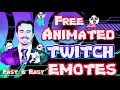 Animate your Twitch Emotes FREE in 2 Minutes or Less