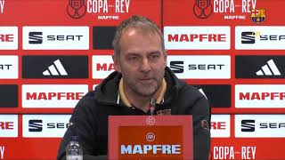 Rueda de prensa - Hansi Flick, previa al Barça-Atlético de Madrid