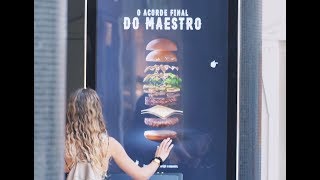 [Food \u0026 Beverage] McDonald’s orchestra billboard for the Maestro burger | JCDecaux Portugal