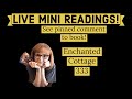 MINI READINGS!  SEE PINNED COMMENT TO PREBOOK OR BOOK!  Tarot at the cottage!