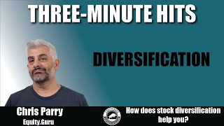 Stock Investment Diversification 101 - Three Minute Hits Video