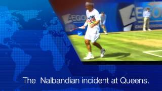 Nalbandian Incident, Queens 2012