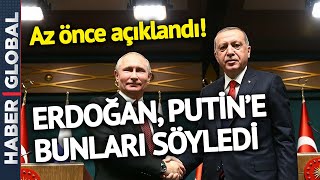 Erdoğan - Putin Görüşmesi Sona Erdi! İletişim Başkanlığı'ndan İlk Açıklama Geldi