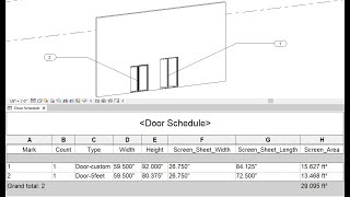 Families 5, Shared Parameters, Quantity Take Off and Revit Schedules