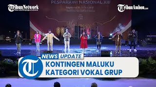 Penampilan Kontingen Maluku di Ajang Pesparawi Nasional XIII – Yogyakarta Kategori Vocal Grup