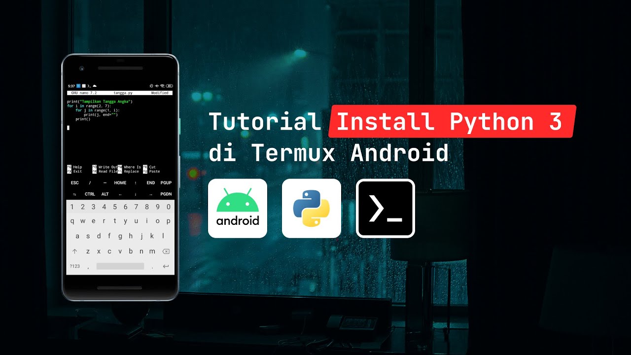 Tutorial Install Python Di Termux 2023 Python 3 Termux Android Youtube