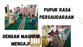 Kegiatan Maghrib Mengaji di Masjid Darul Amal