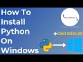 🔥How To Install Python 3.10 On Windows10 | Create Virtual Env On Windows