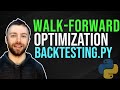 Walk Forward Optimization in Python with Backtesting.py