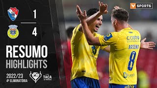 Highlights | Resumo: Gil Vicente 1-4 FC Arouca (Taça de Portugal 22/23)
