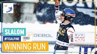 Clement Noel | 1st place | Kranjska Gora | Men's Slalom | FIS Alpine