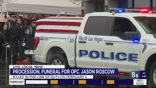 'Profound loss,' community remembers fallen North Las Vegas Police Officer Jason Roscow