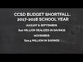 finance friday balancing the ccsd budget