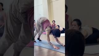 手肘倒立根基教學聯繫 #yoga #handstand