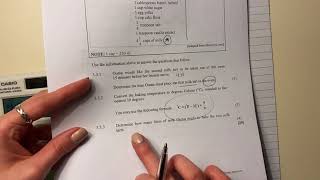 Maths Lit - Paper 2 Nov 2022 (Q3.3. - time, temperature & conversions)