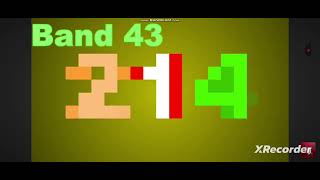 Numbers band 43