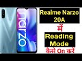 How to enable reading mode in realme narzo 20a || Realme narzo 20a reading mode ||