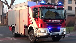 [Alarmierung \u0026 Ausrücken] - Rüstzug + VLF BF Duisburg FW 1 -